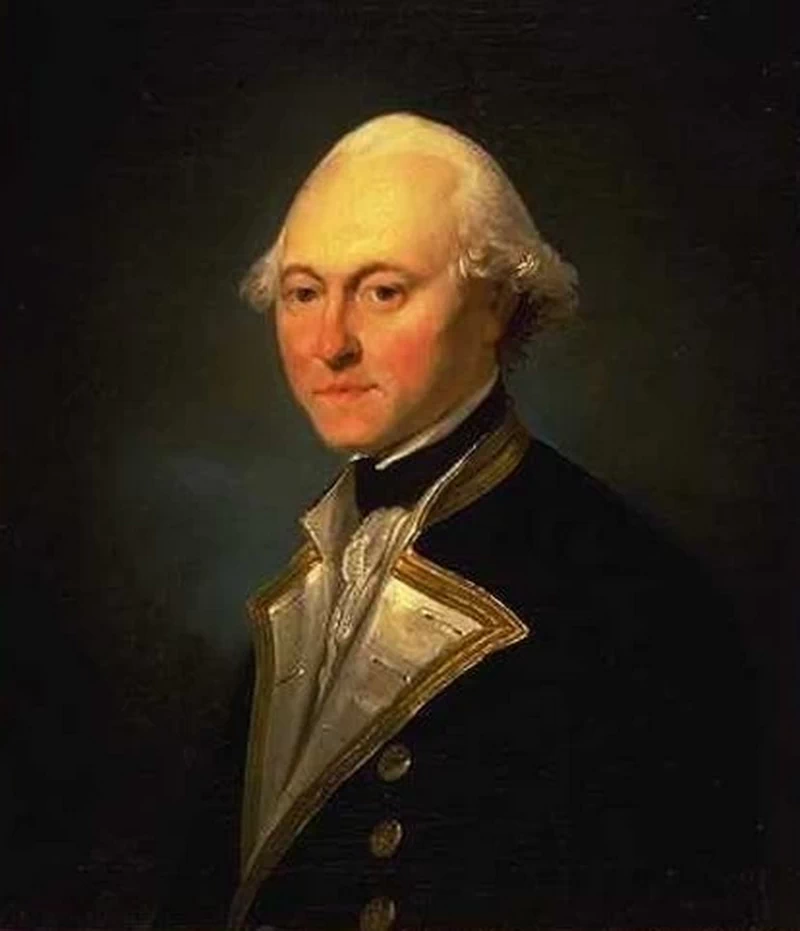 Ritratto del capitano James King, comandante della Discovery durante il terzo viaggio di Cook - National Library of Australia